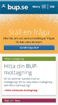 Mobile Screenshot of bup.se